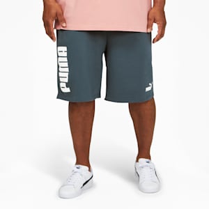 11" Power Men's Shorts, Dark Slate-Rosette